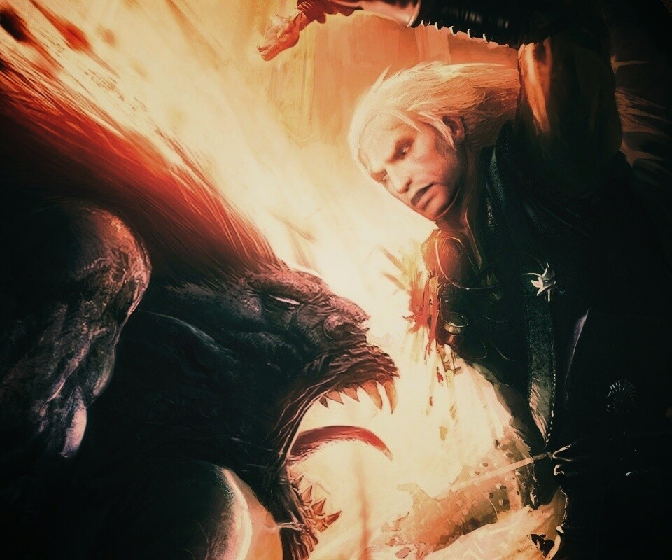 Эпизод из Ведьмака обои