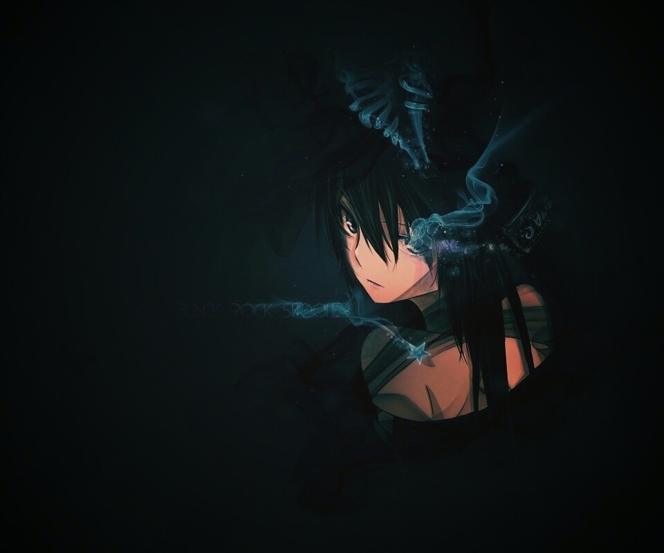 Black rock shooter обои
