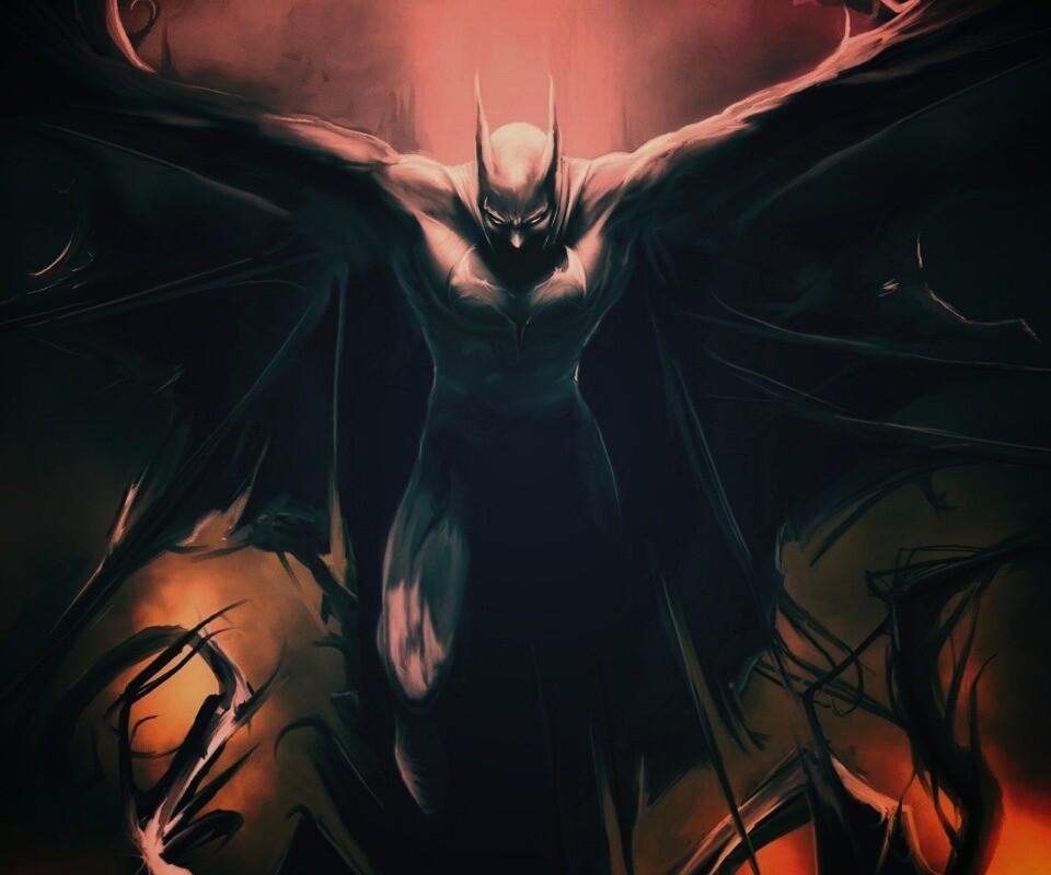 Темный бэтмен обои