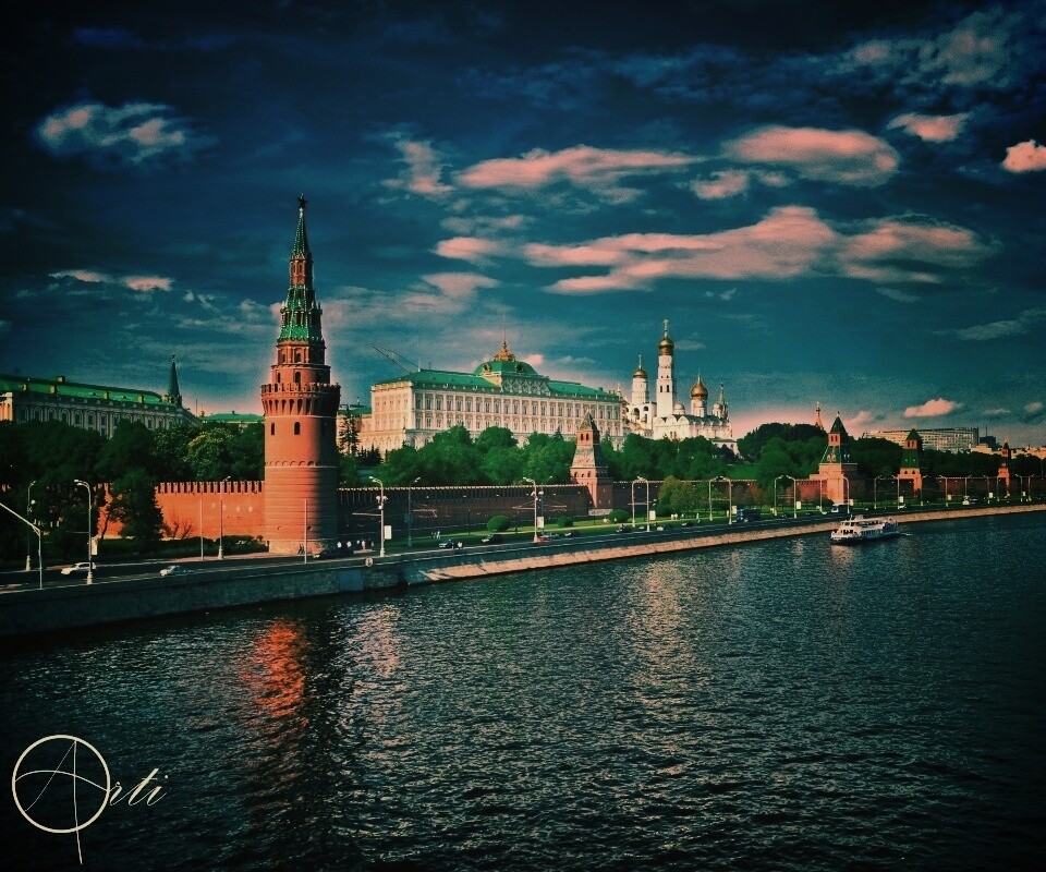 Московский кремль обои