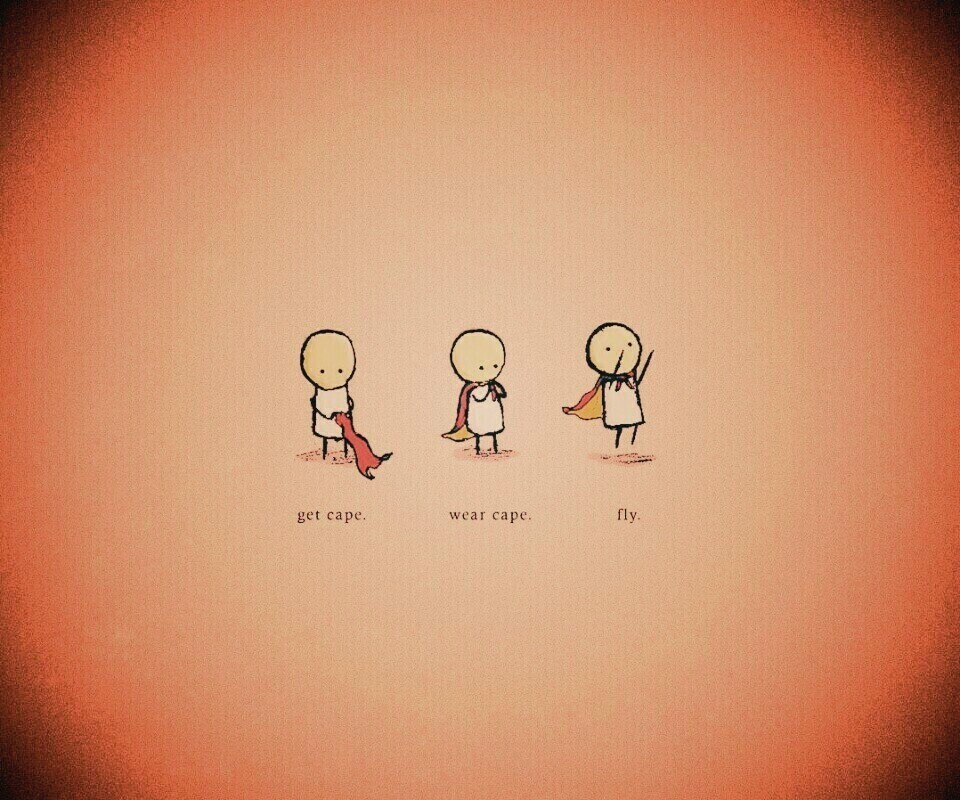 Возьми плащ, одень плащ, лети. обои