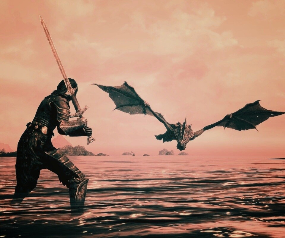 Дым над водой обои