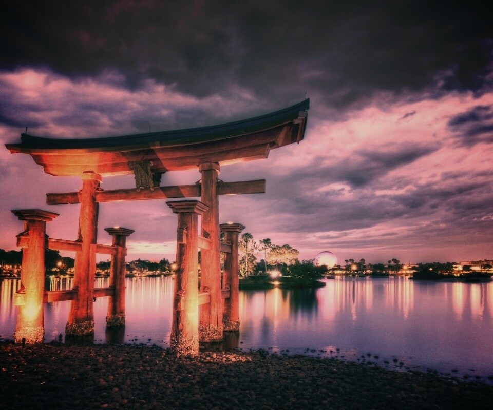 Старинная арка обои