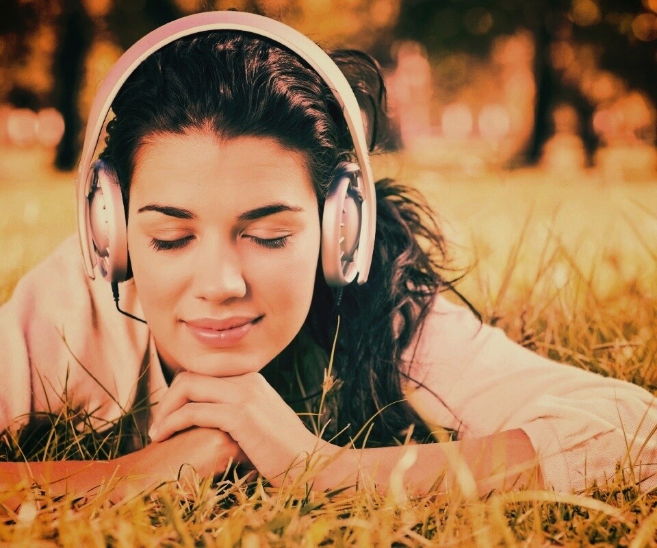 Наслаждение музыкой обои