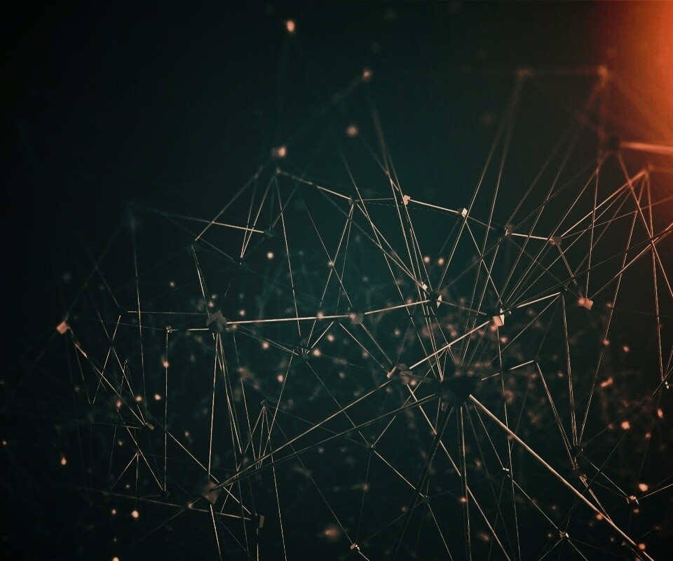 Технологичная паутина обои