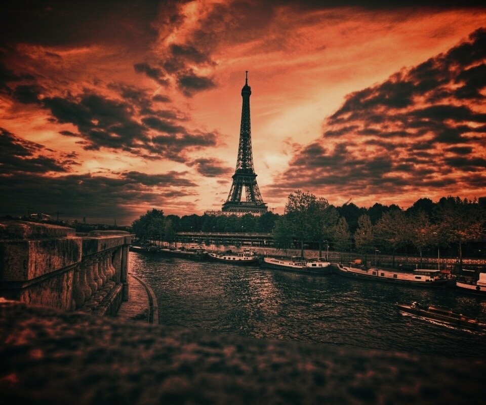 Башня Эйфеля в Париже обои