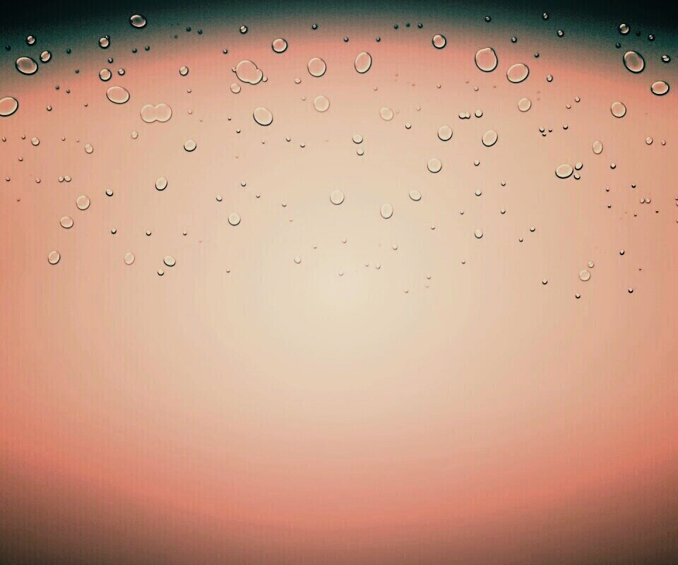 Капли воды на стекле обои