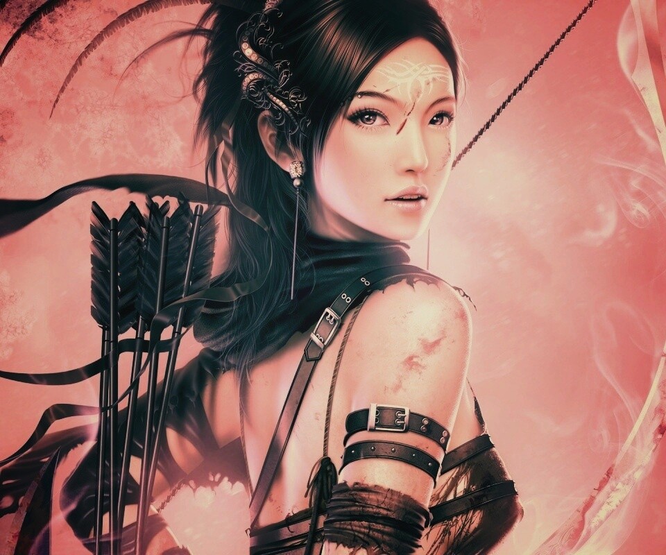 Лучница обои