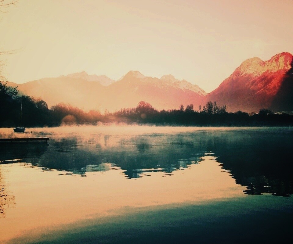 Красивое озеро обои