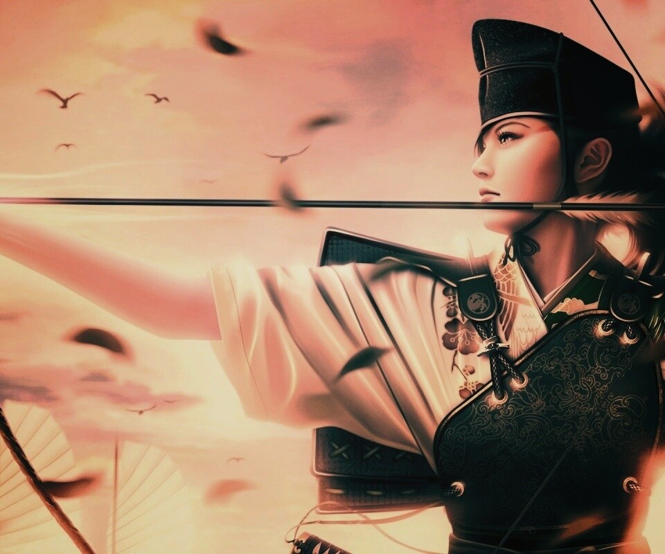 Лучница обои