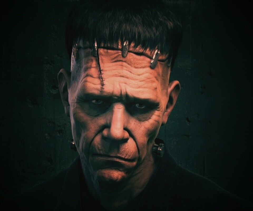 Чудовище Франкенштейна обои