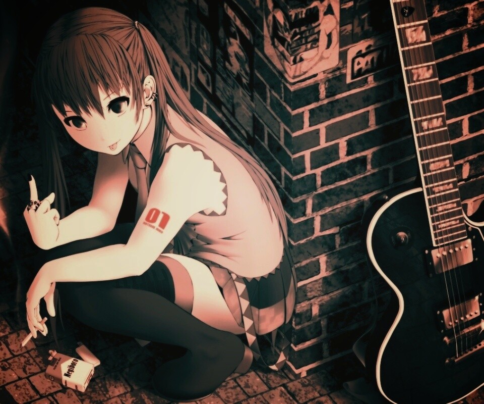 Hatsuone Miku 01 обои