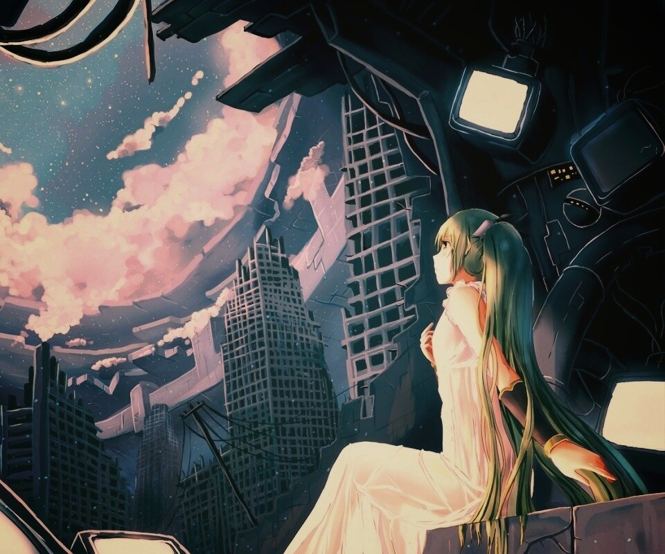 Вокалоид Hatsune Miku обои