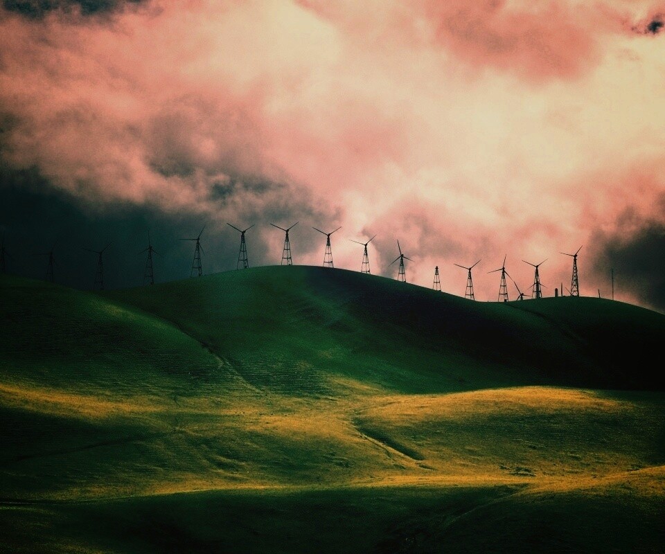 Время ветряков обои