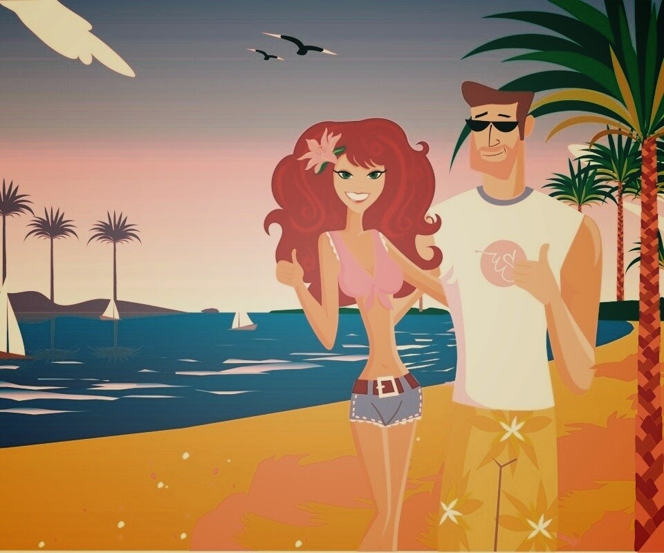 Отпуск на позитиве обои