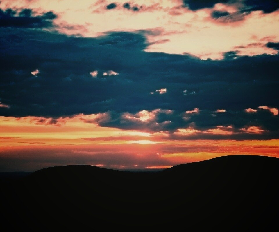 Небеса и тучи обои