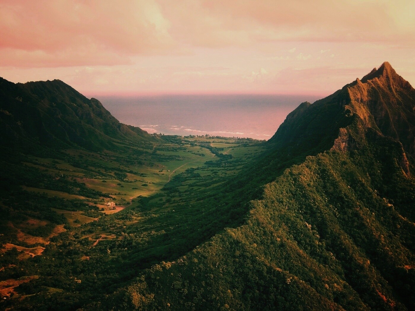 Горный хребет обои