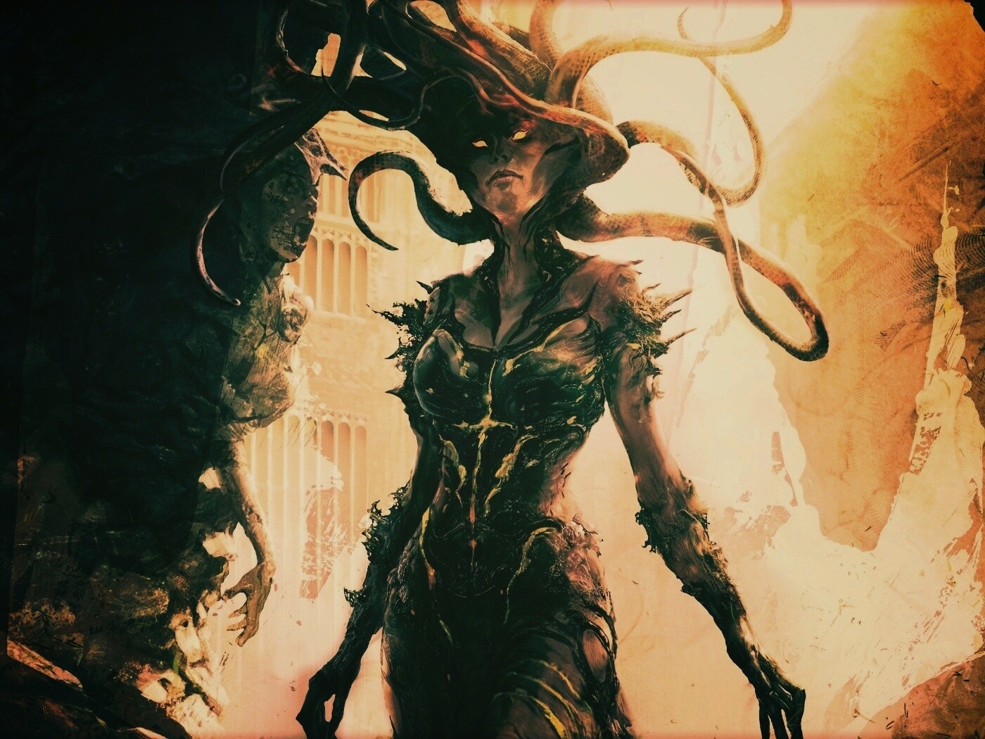 Горгона обои