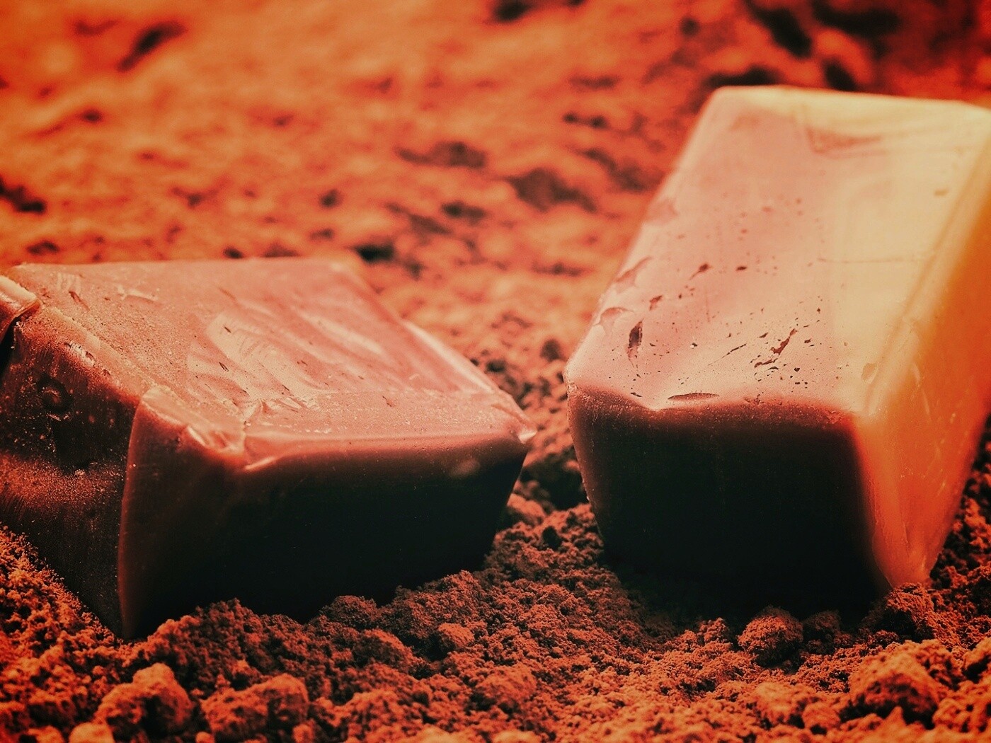 Ириски в какао обои