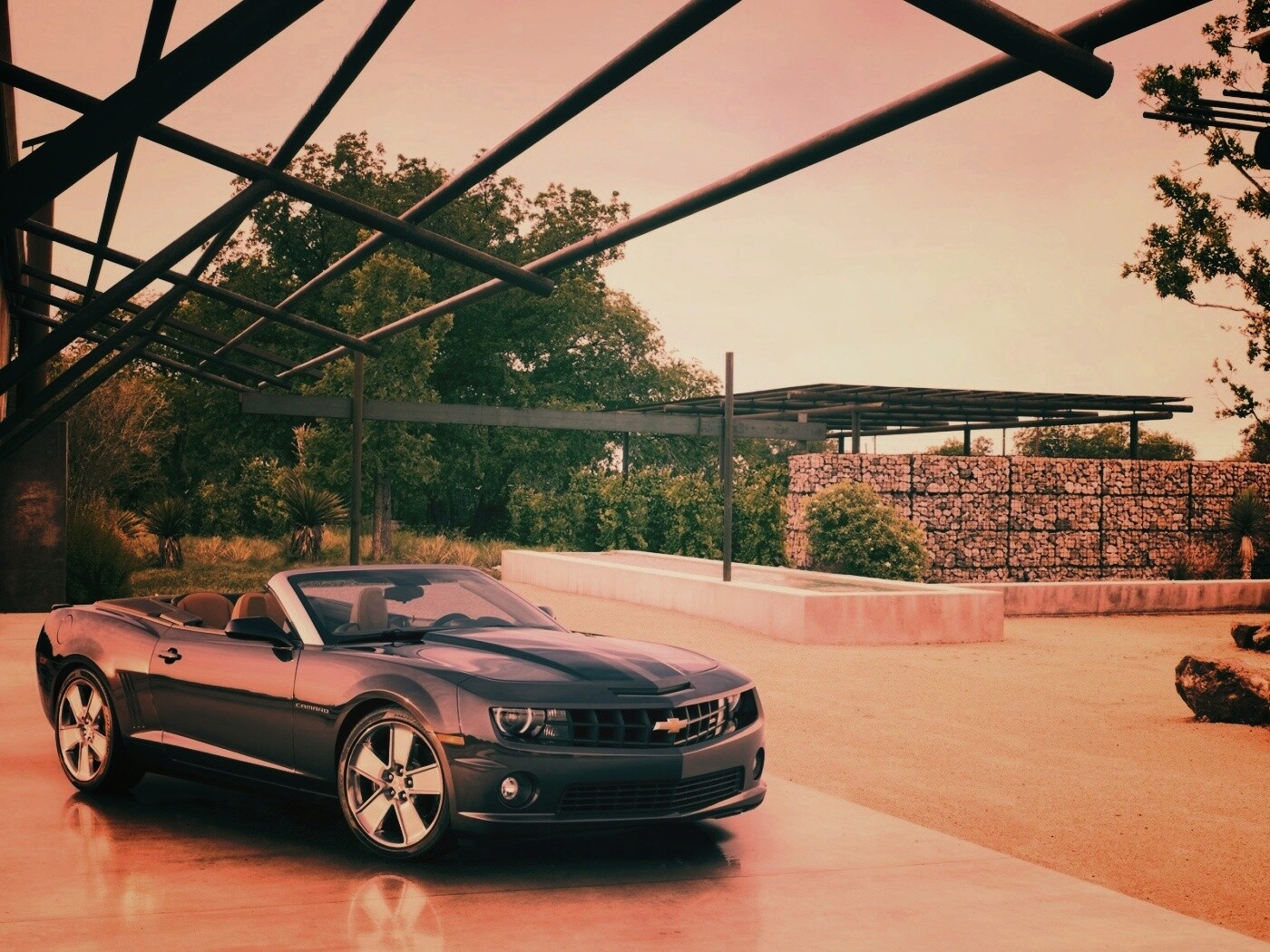 Камаро кабриолет обои