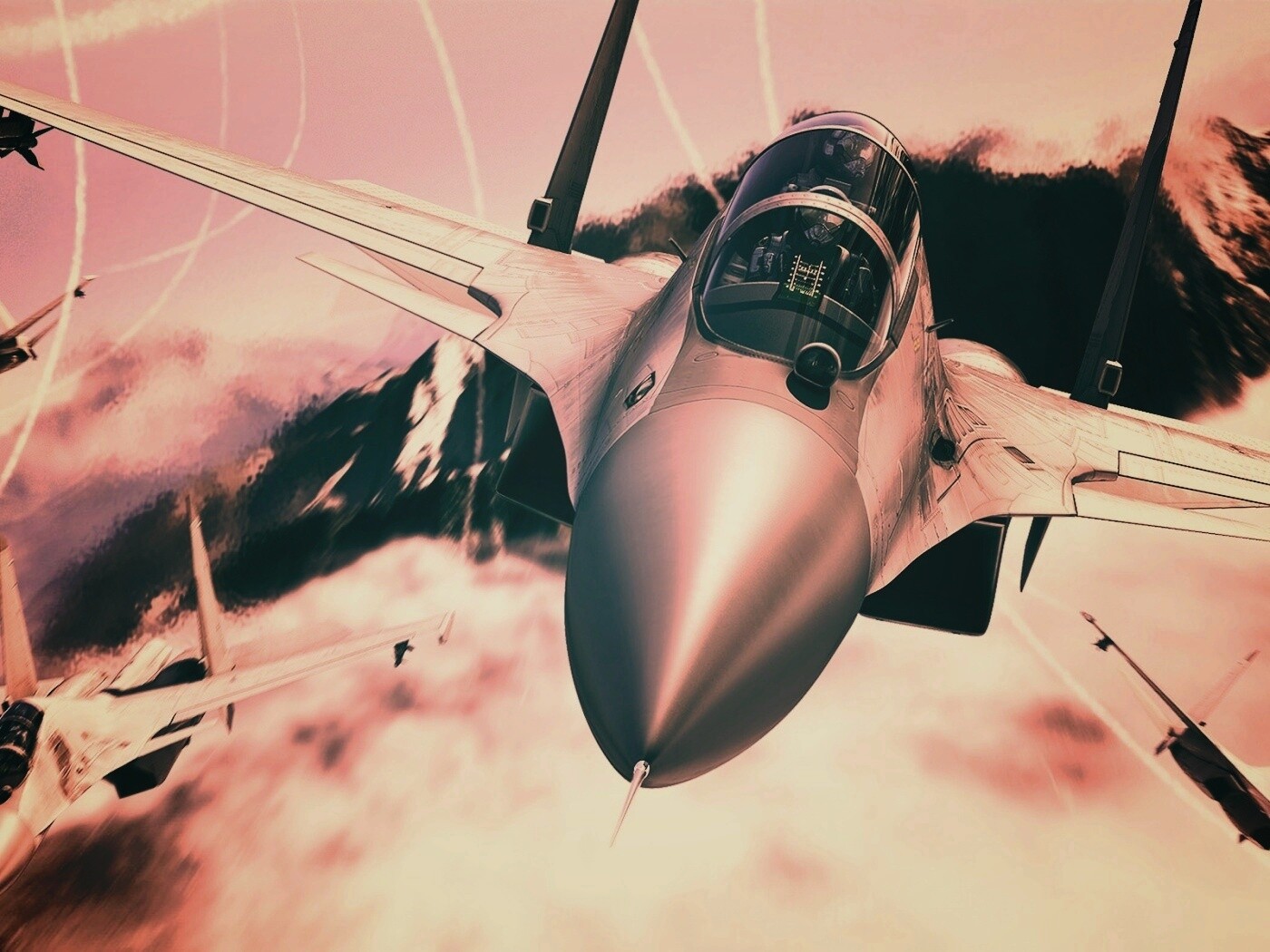 Истребители из игры Tom Clancy Haws 2 обои