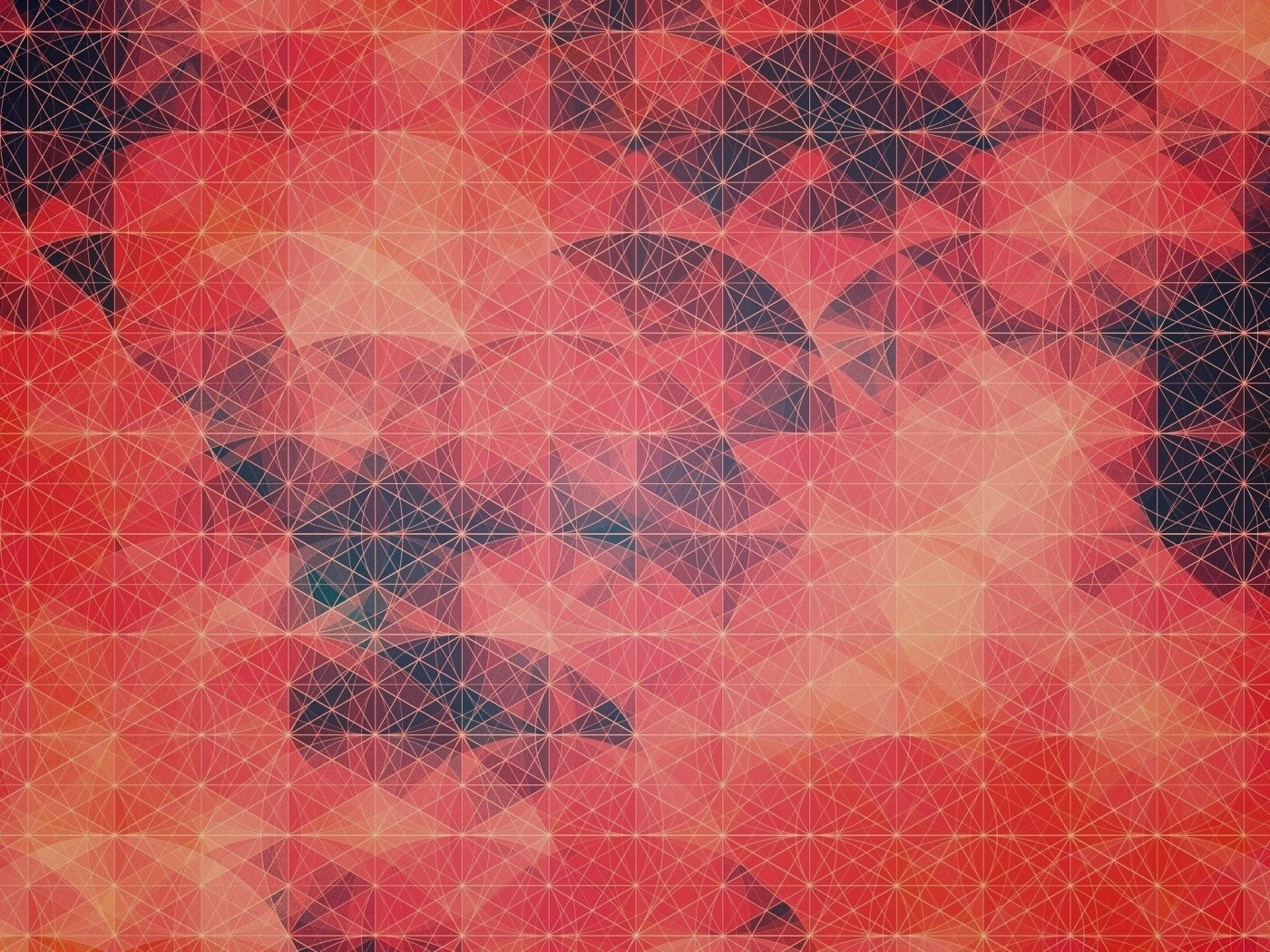 Круги и ромбы обои