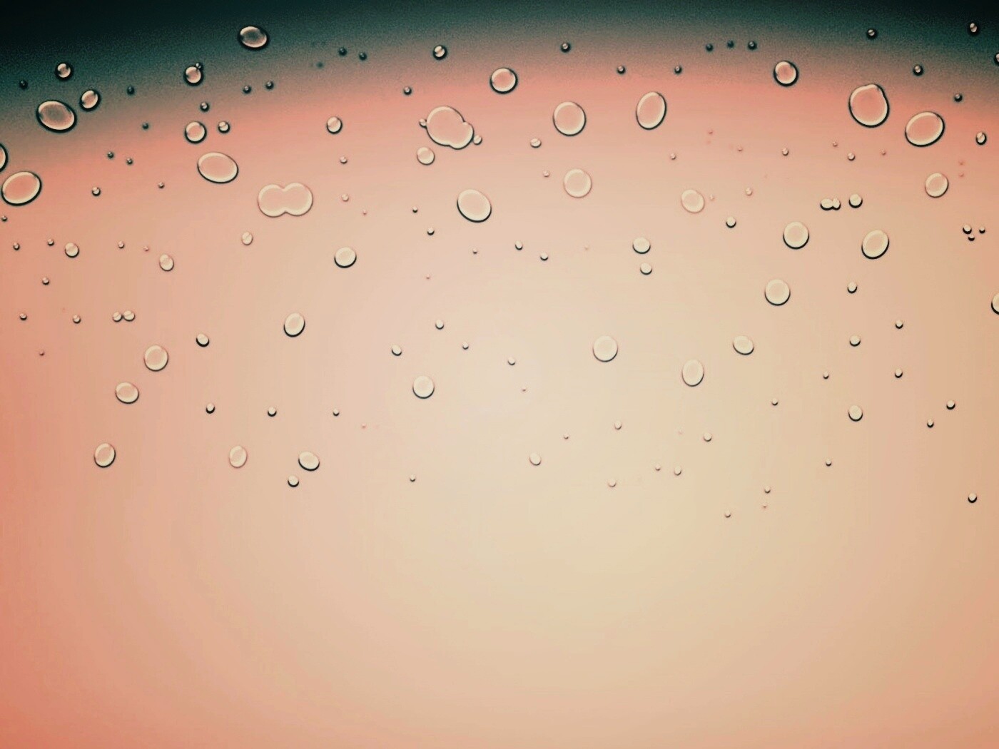 Капли на светлом фоне обои