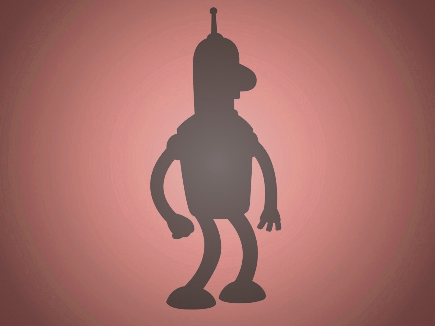 Силуэт Бендера обои