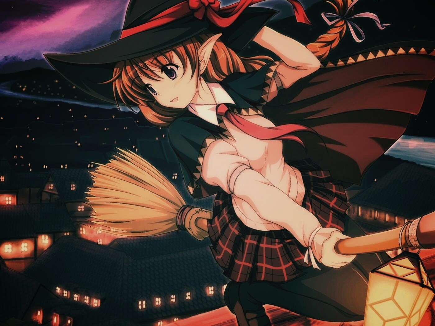 Эльфийская ведьмочка обои