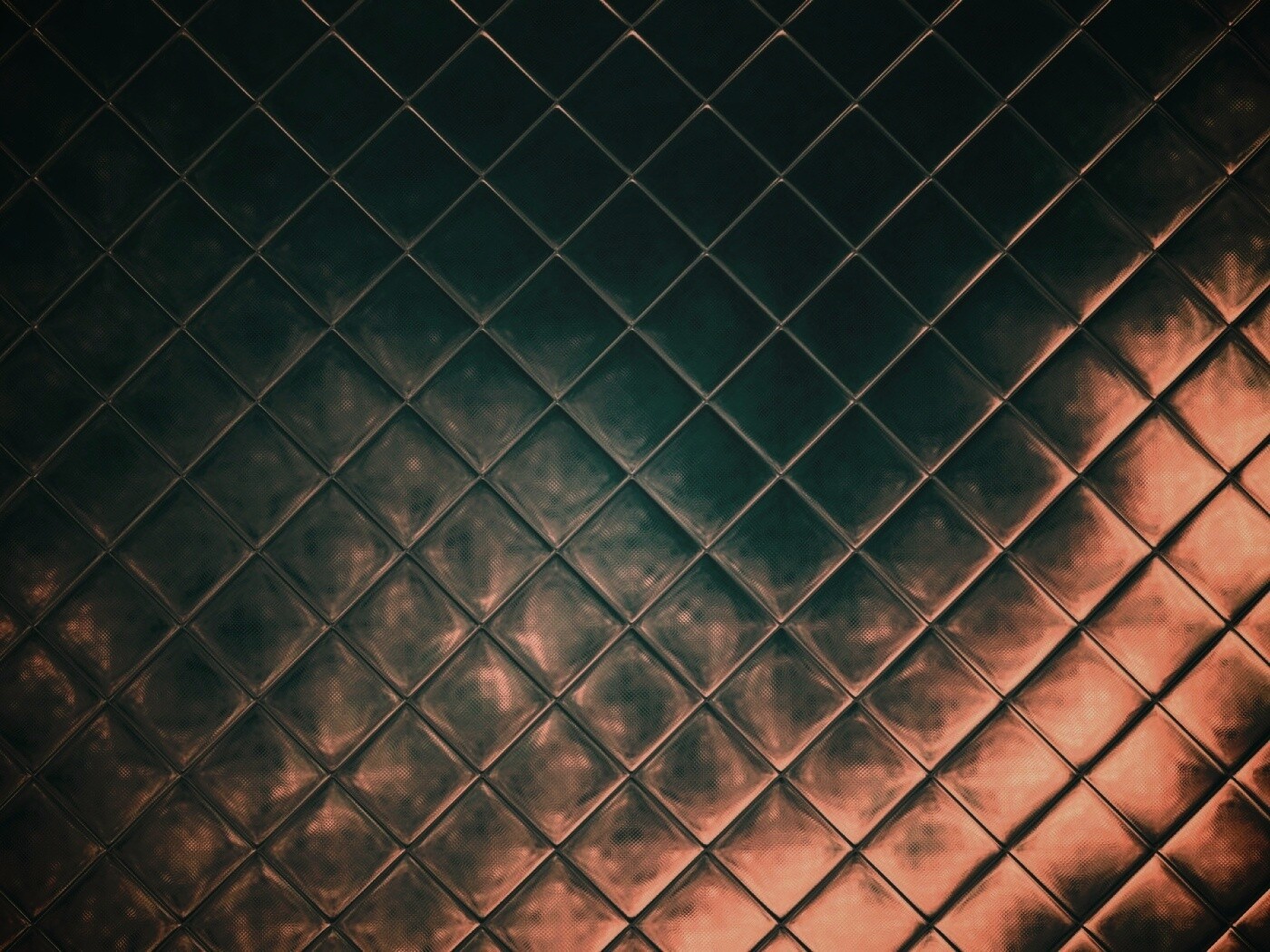 Клетчатая кожаная обивка обои