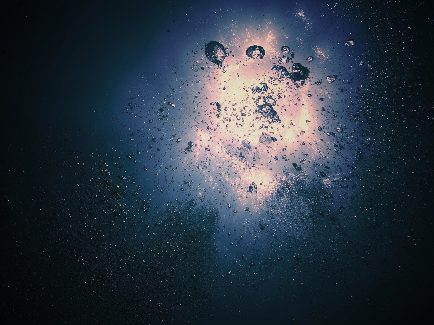 Всплывающие пузыри обои