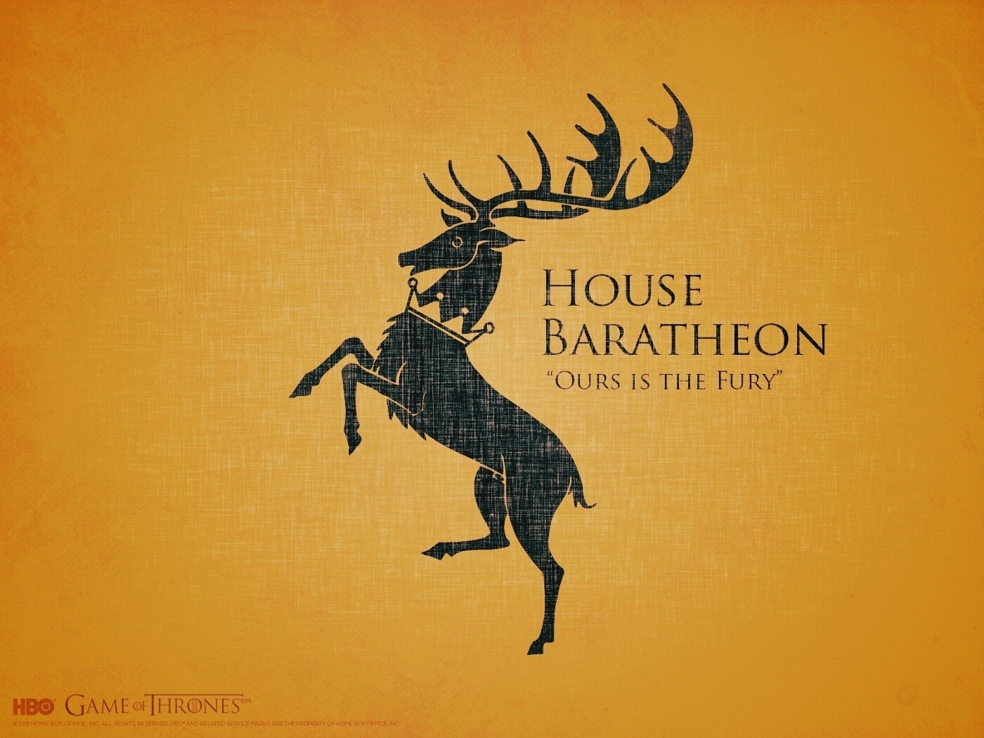 Герб дома Баратеонов обои