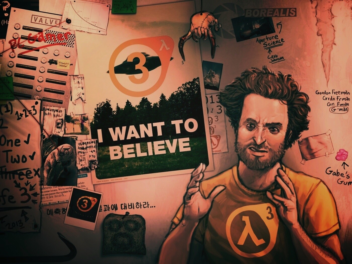 Half Life 3 - I want to believe обои