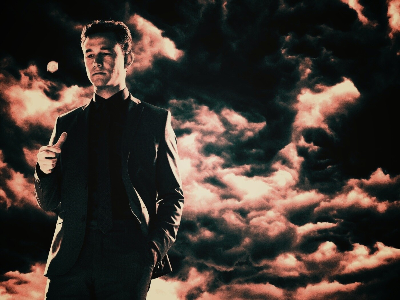 Джозеф Гордон-Левитт в Sin City обои