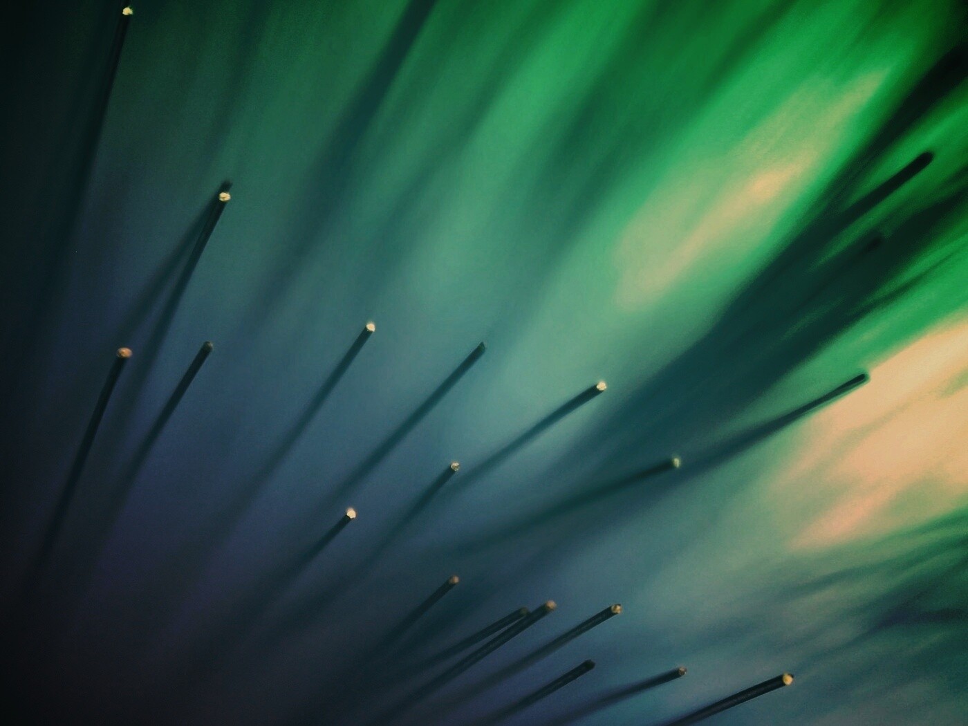 Световоды в рассеяном свете обои