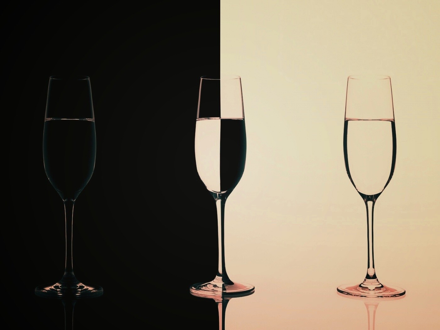 Бокалы обои