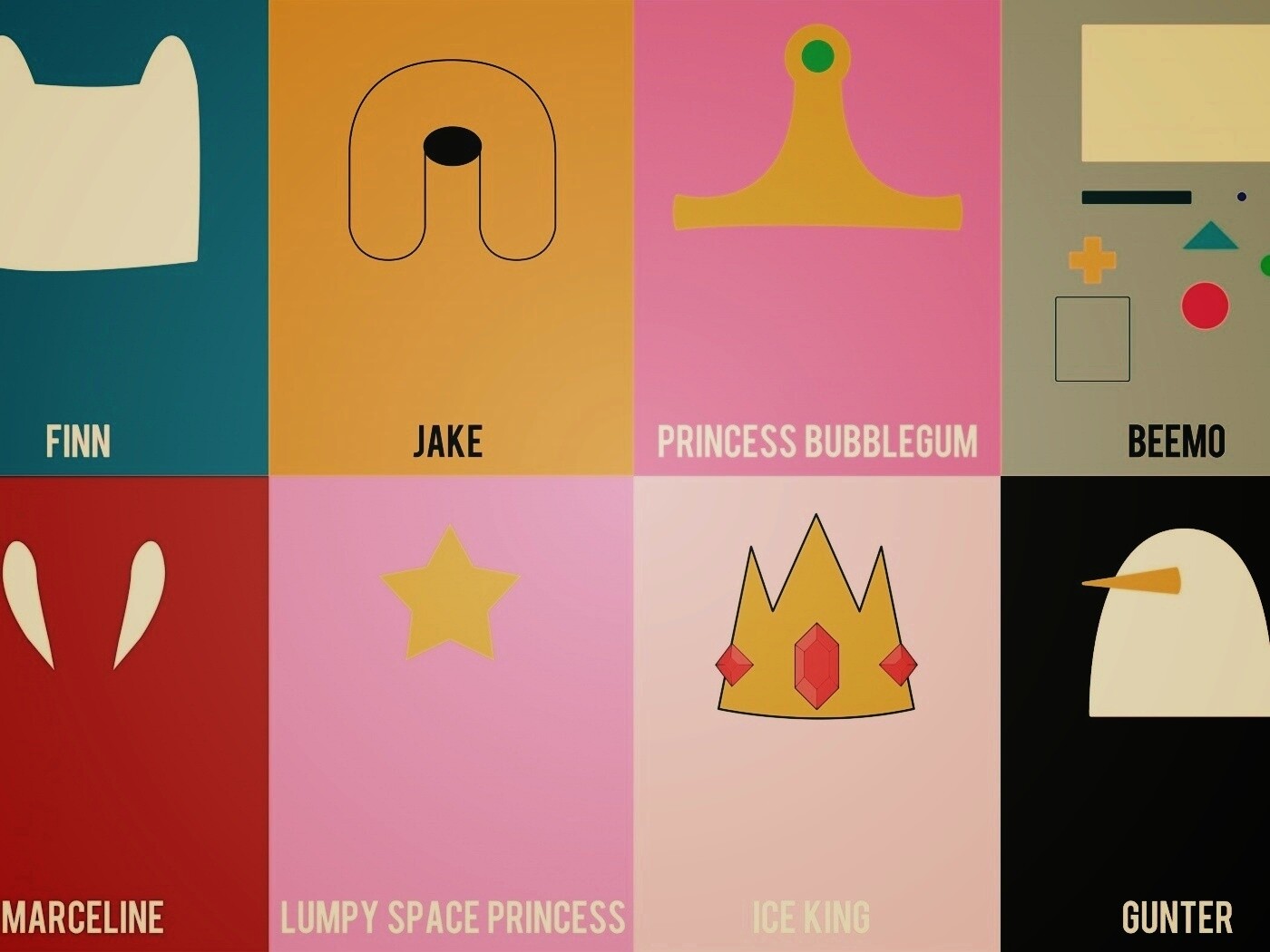 Время приключений схематично обои