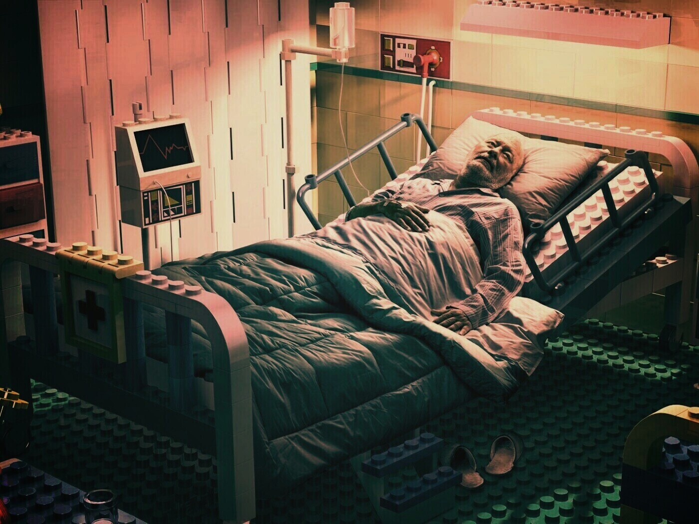 Лего больница обои