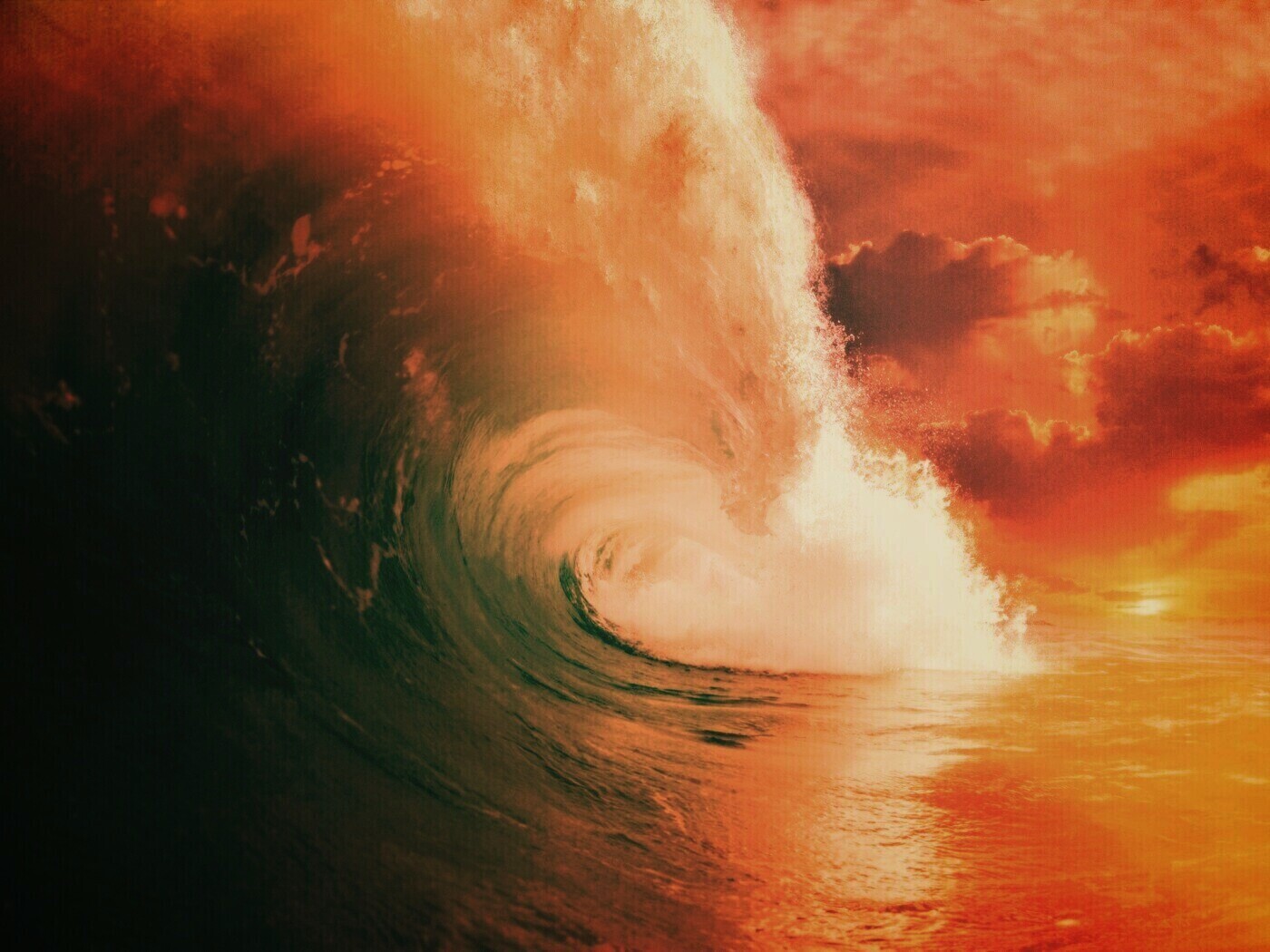 Цунами обои