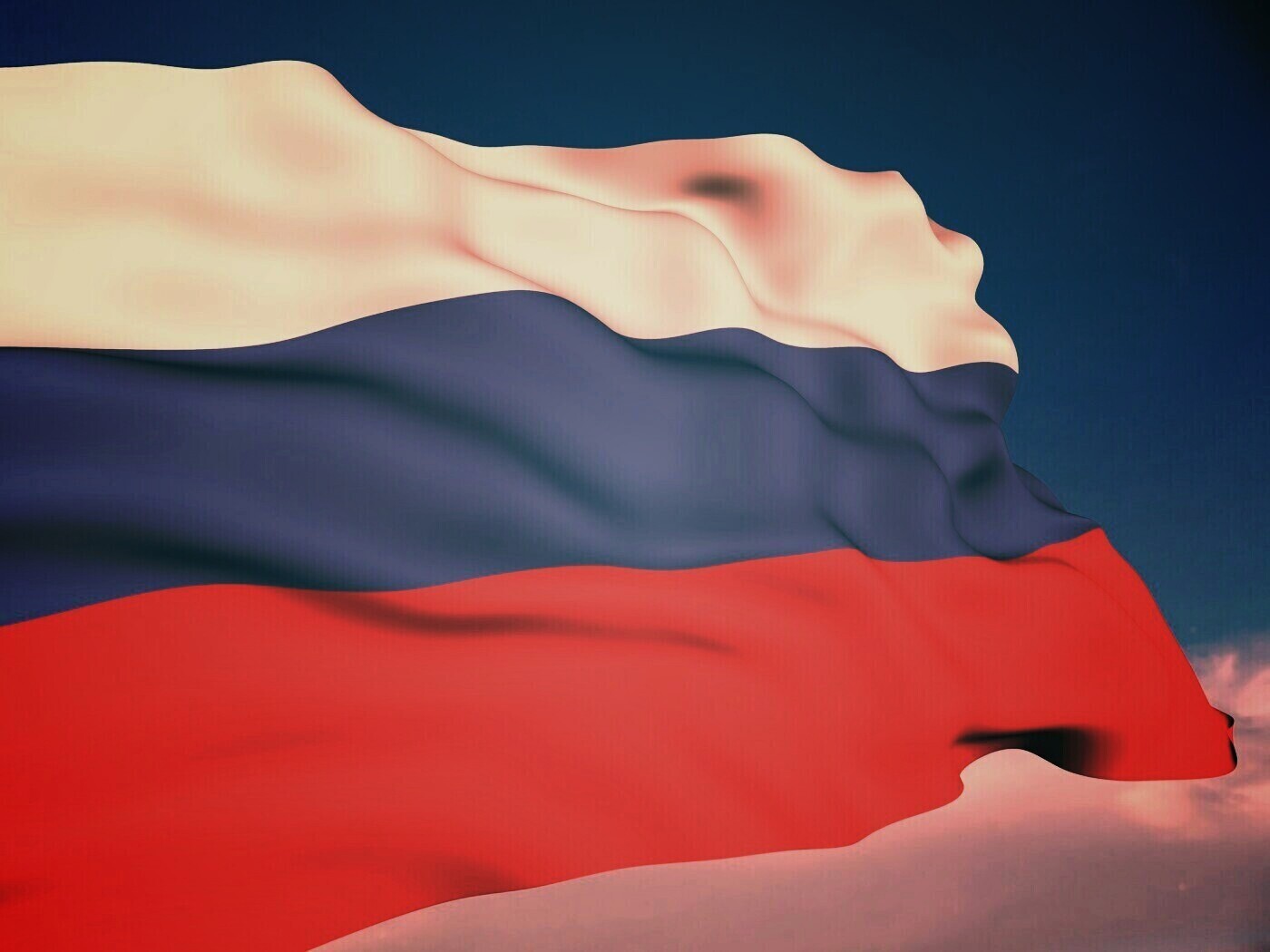 Флаг России обои