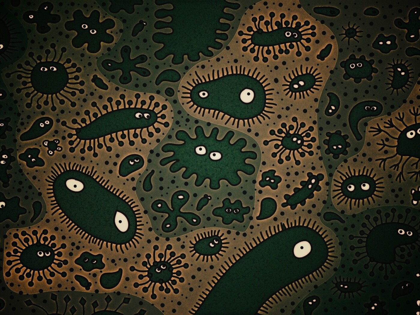 Микроорганизмы обои