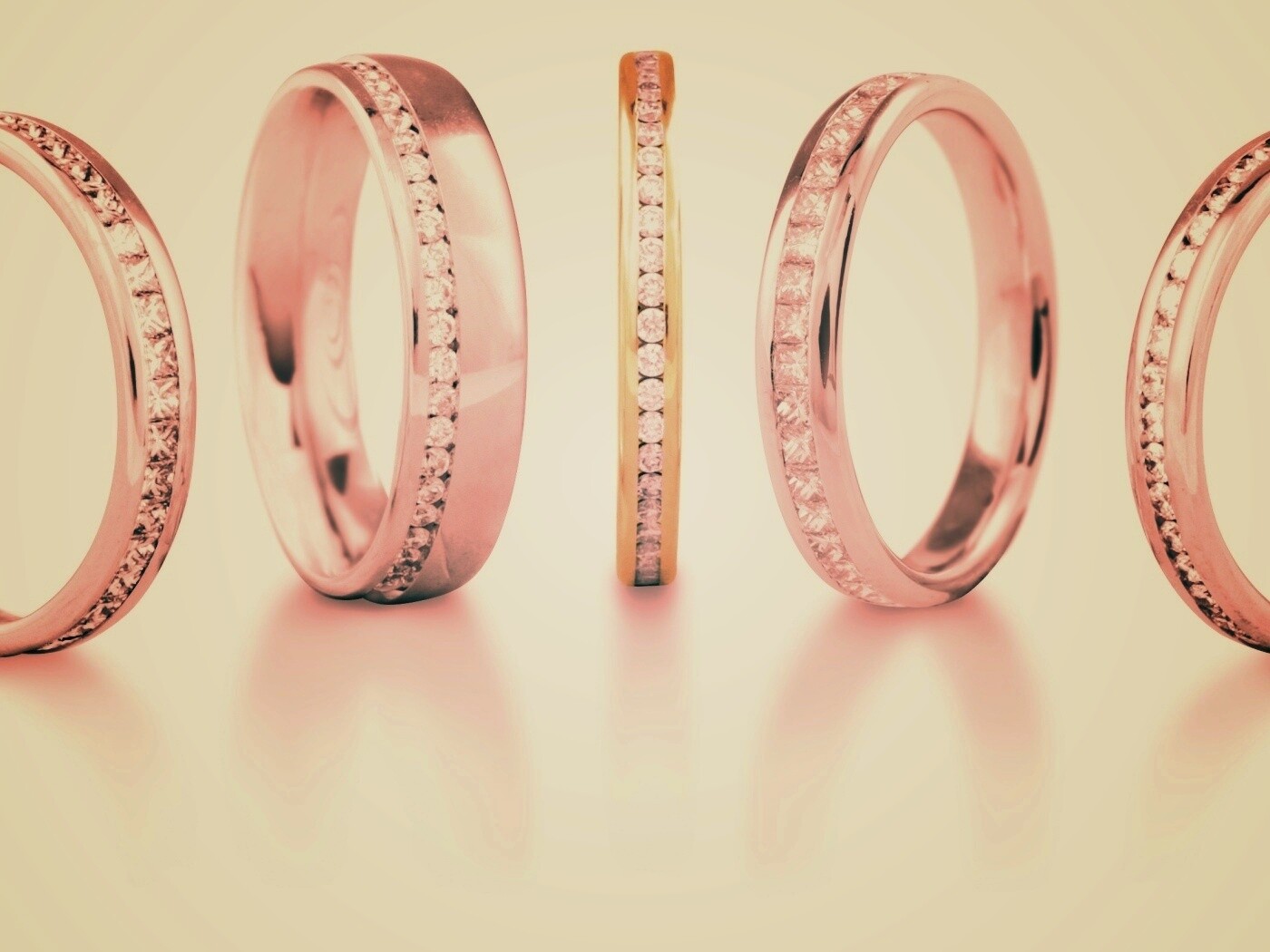 Кольца обои