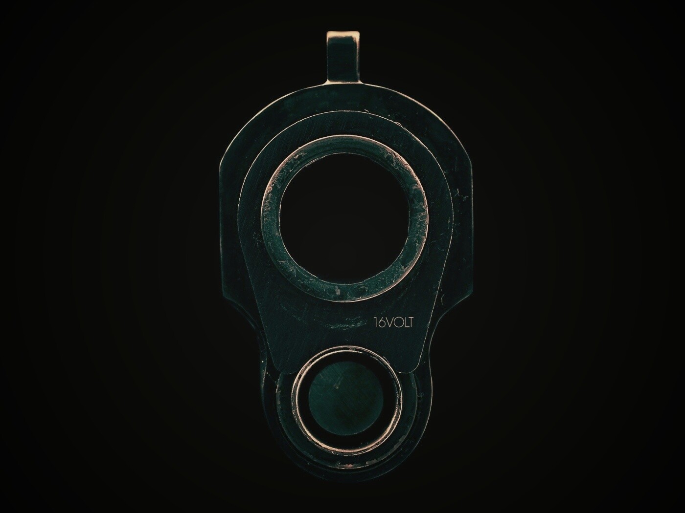 Дуло пистолета обои