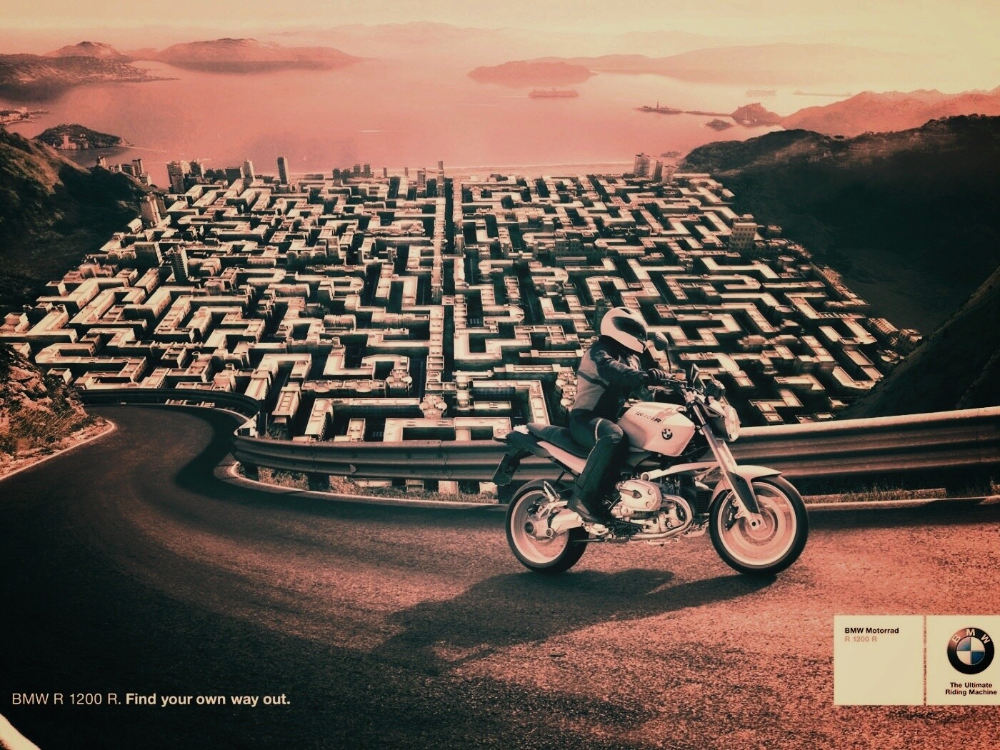 BMW R 1200 R. Найди свой путь наружу. обои