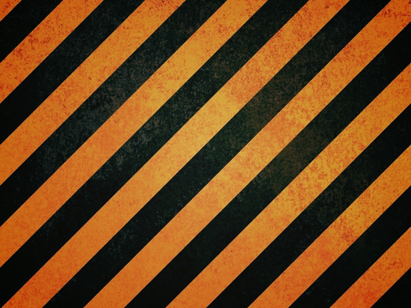 Предупреждающая черно-желтая штриховка обои