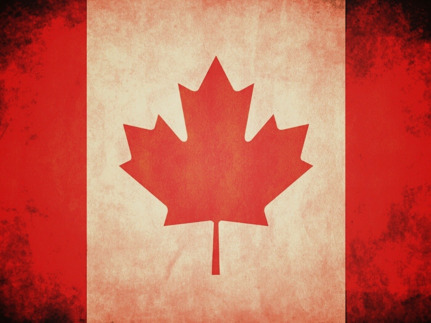 Флаг канады, кленовый лист обои