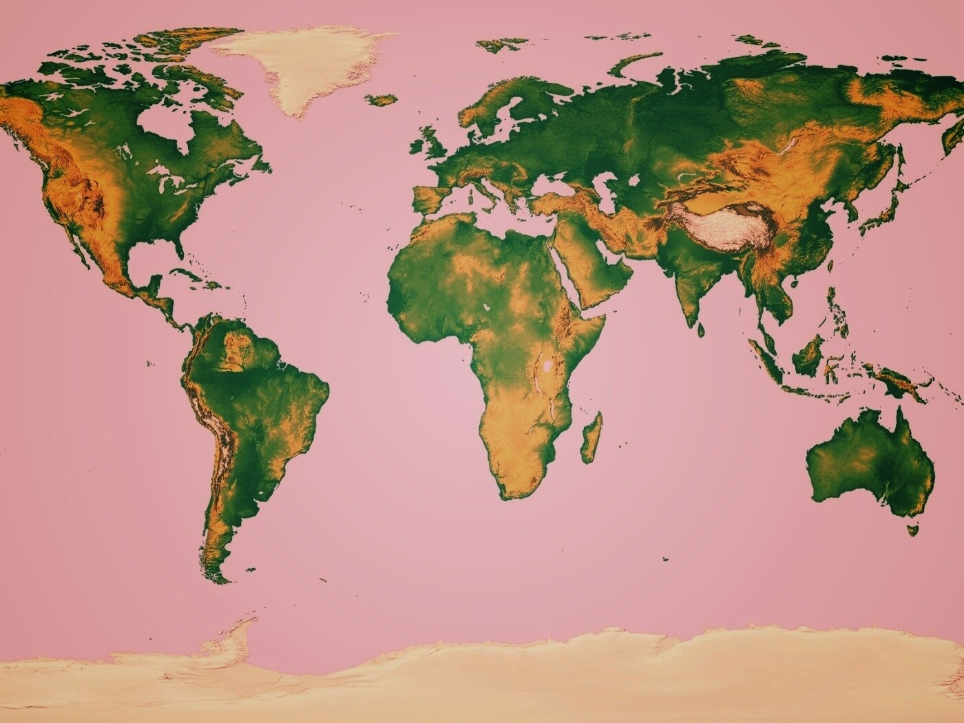 Карта мира обои