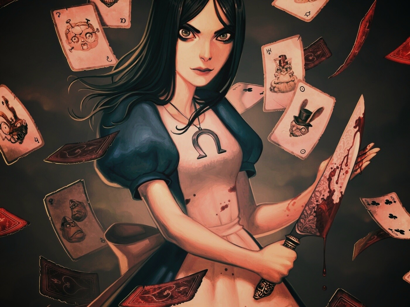 Алиса в стране чудес обои