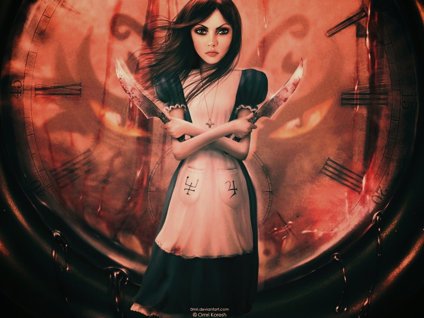 Алиса гроза страны чудес обои