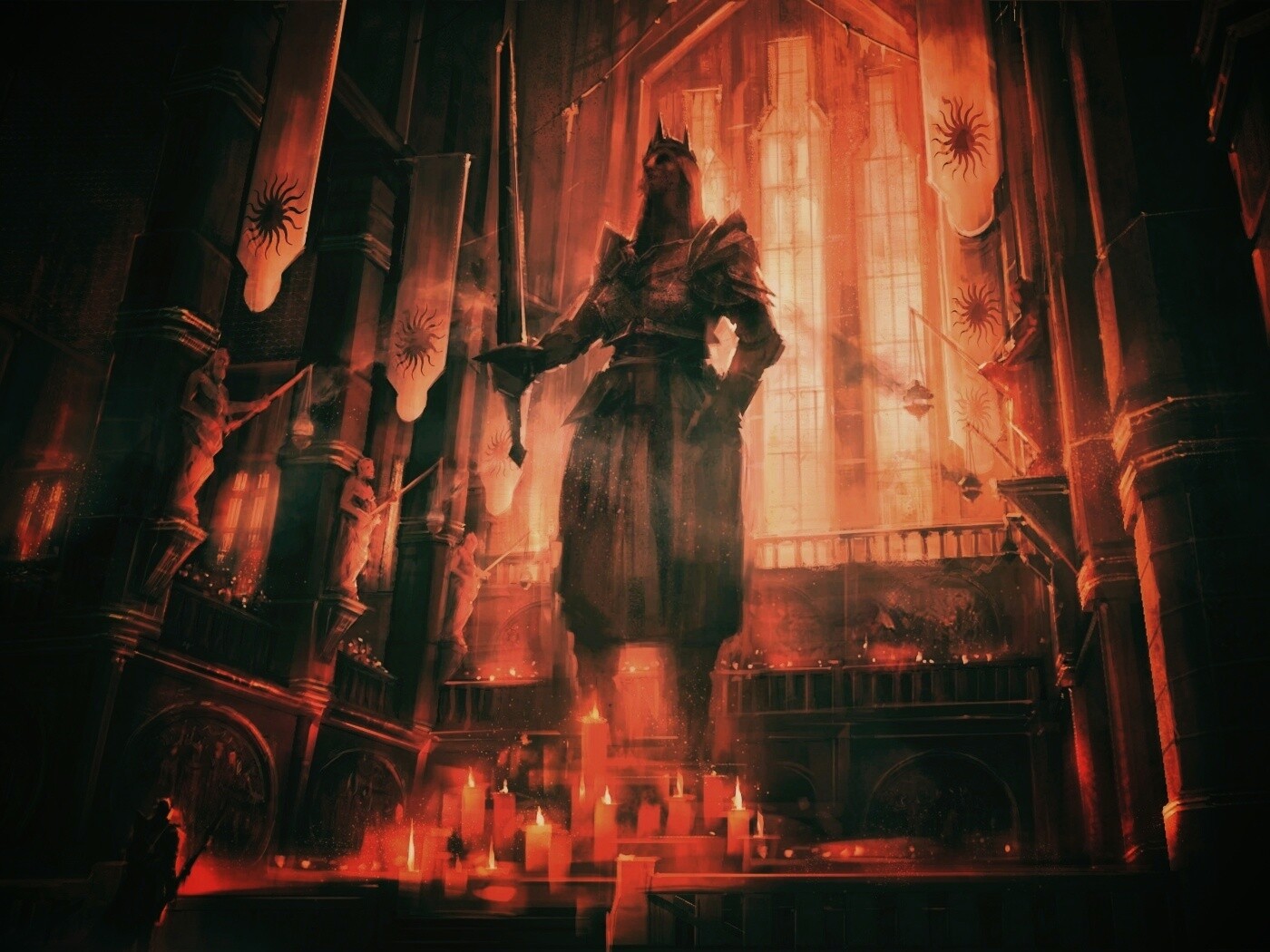 Алтарь из Dragon Age обои